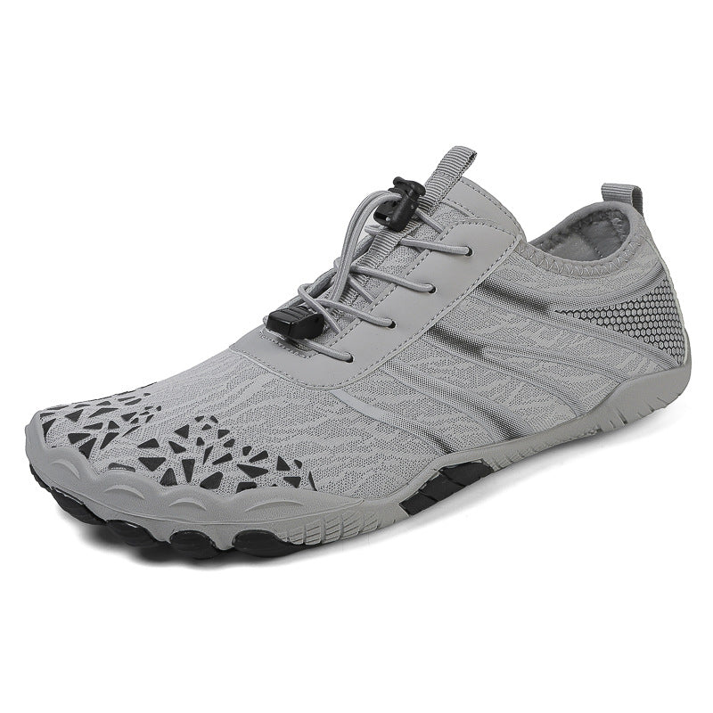 Natural movement barefoot shoes, non-slip, flexible, and comfortable for all-day casual wear.