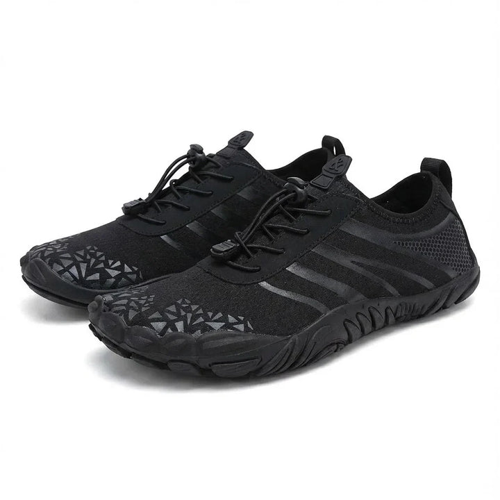 Lightweight barefoot walking shoes, non-slip for safety, offering natural comfort & flexibility.