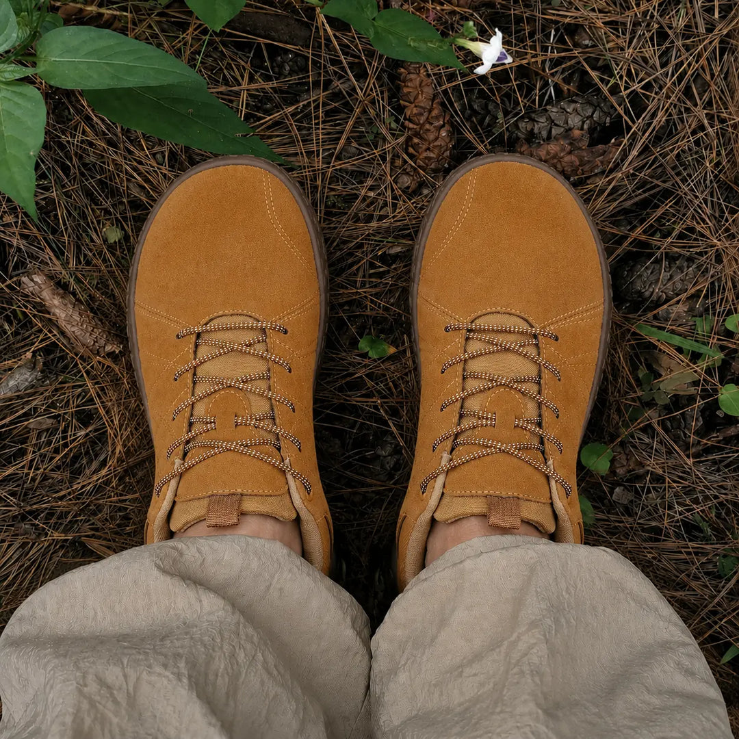 Unisex outdoor walking trainers, flexible and zero drop for a true barefoot experience.