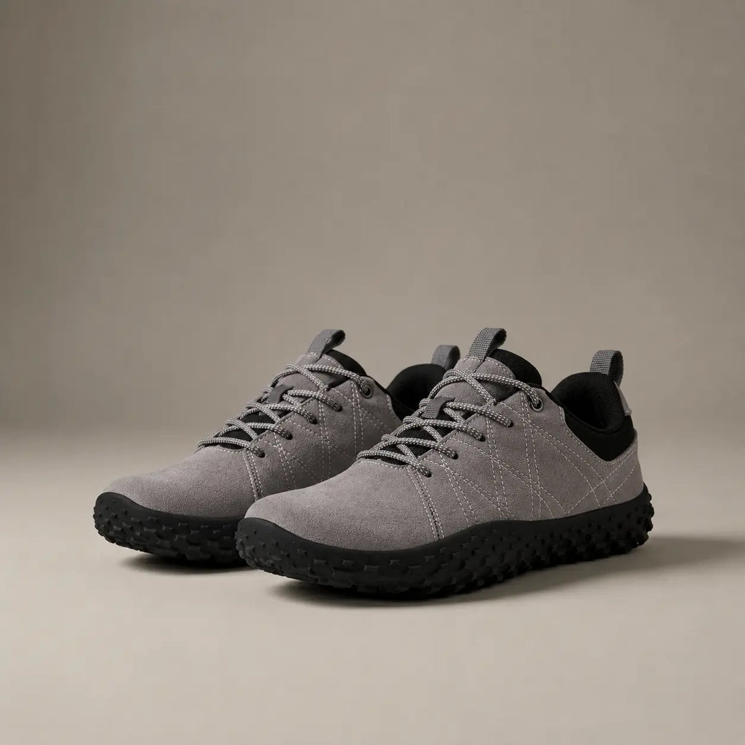 Comfort-focused barefoot trainers, ideal for hiking, walking, and outdoor activities.