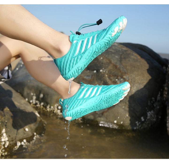Minimalist barefoot walking shoes, offering natural feel, wide toe box, and lightweight comfort.