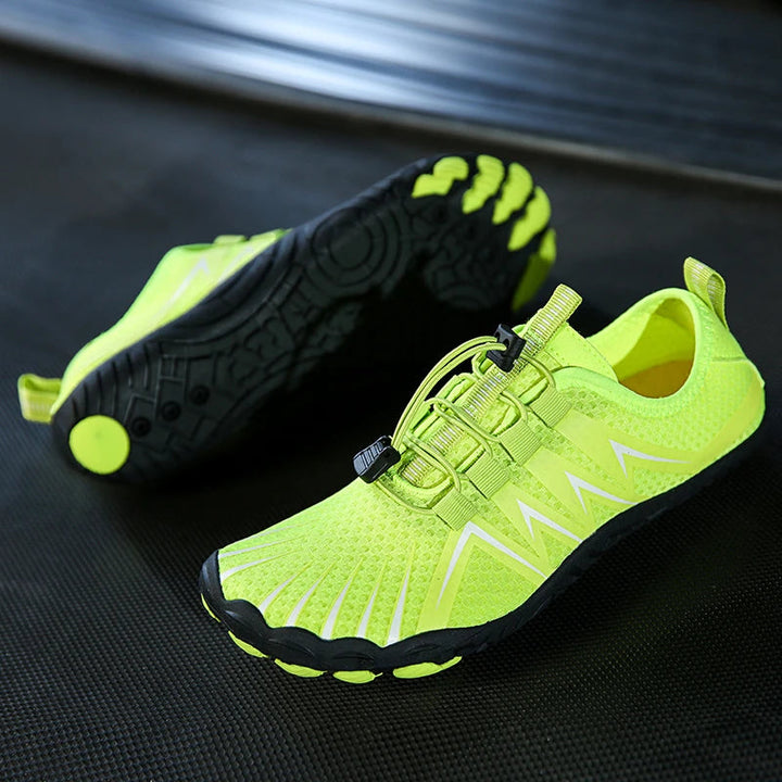 Lightweight summer barefoot shoes for women & men, breathable & flexible for active natural movement.