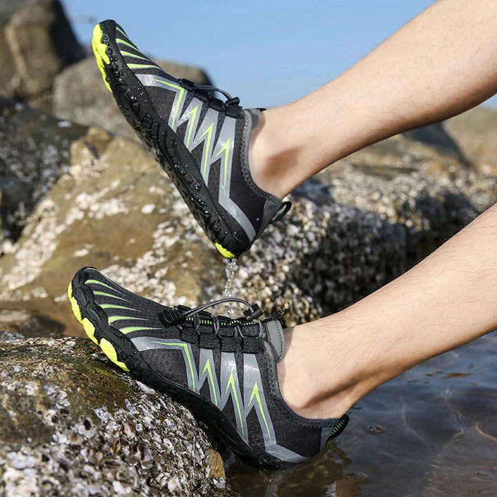 Active lifestyle barefoot shoes, unisex, lightweight, breathable, and designed for natural movement.