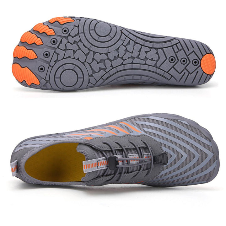 Comfortable minimalist barefoot shoes for active lifestyles, ensuring natural movement & wide toe comfort.