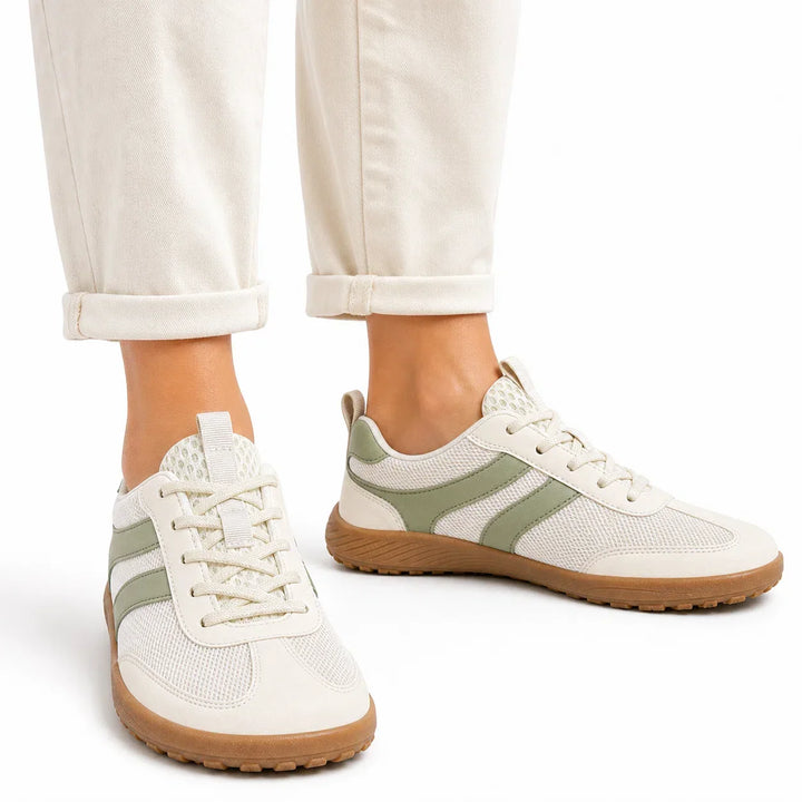 Unisex comfort shoes: wide toe box, flexible sole, and non-slip grip for everyday natural walking.