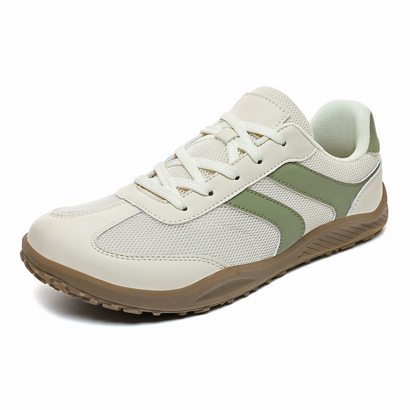 Athletic barefoot shoes with a non-slip outsole, designed for natural movement and foot health.