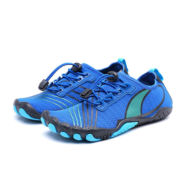 Durable unisex barefoot water shoes, quick-dry & non-slip for beach adventures & water sports.