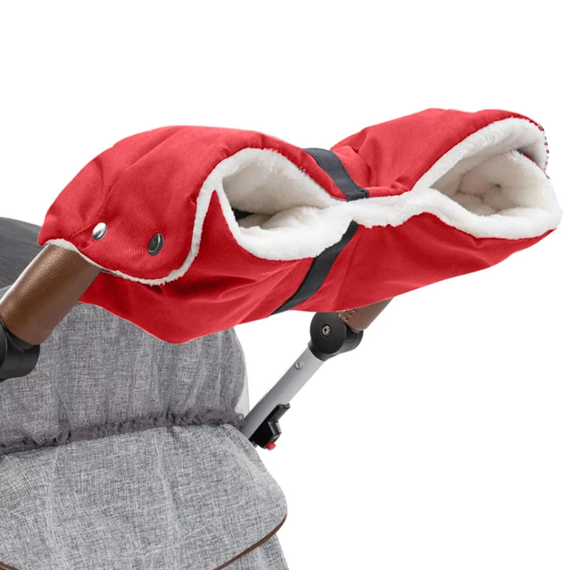 Durable unisex stroller pram hand warmer muffs, offering excellent insulation for winter baby outings.