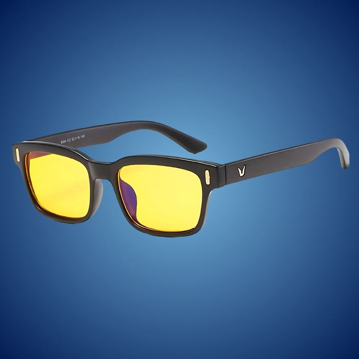 Comfortable unisex blue light glasses for prolonged screen time, reducing eye strain.