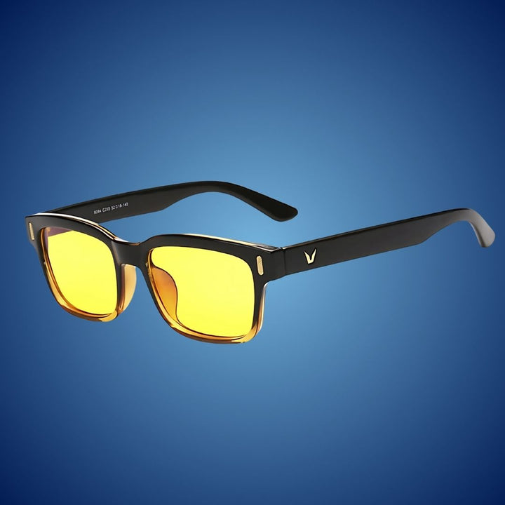 Improve sleep & reduce eye strain with unisex blue light blocking glasses for digital use.