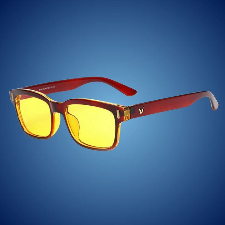 Digital eyewear providing eye protection from blue light & UV for all users, anti-glare.