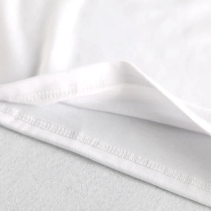 Tag from the 'Boss Man' T-shirt showing product details, high quality cotton, unisex apparel