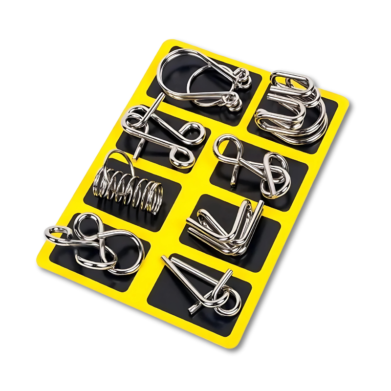Mind-bending twist puzzle set, a great gift for kids & family games