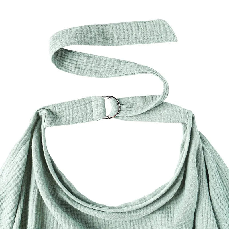 Maternity baby feeding cover, soft cotton, provides comfort and privacy for nursing moms