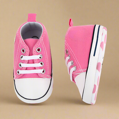 Infant walking shoes, flexible, soft, and breathable for growing feet