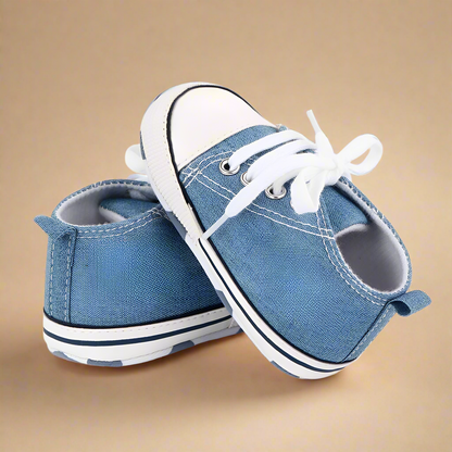 Breathable toddler sneakers with adjustable strap, easy on and off