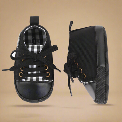 Breathable first walker shoes for infants, ensuring comfort and stability