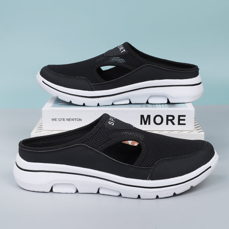 Unisex breathable slip-on comfort shoes, perfect for all-day ease, walking & travel.