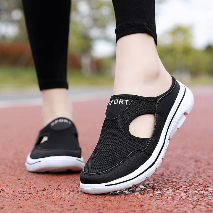 All-day ease with these breathable slip-on comfort shoes. Perfect for walking, travel, and everyday.