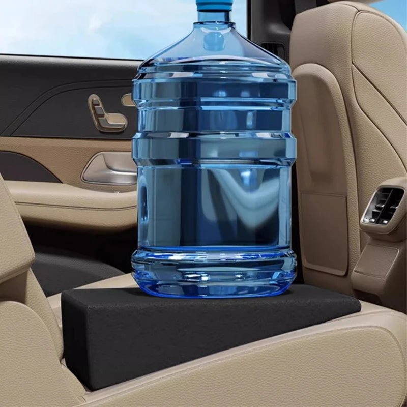 Unisex memory foam car cushion, enhancing driving visibility and providing superior comfort.