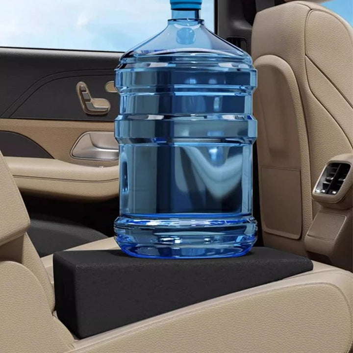 Unisex memory foam car cushion, enhancing driving visibility and providing superior comfort.
