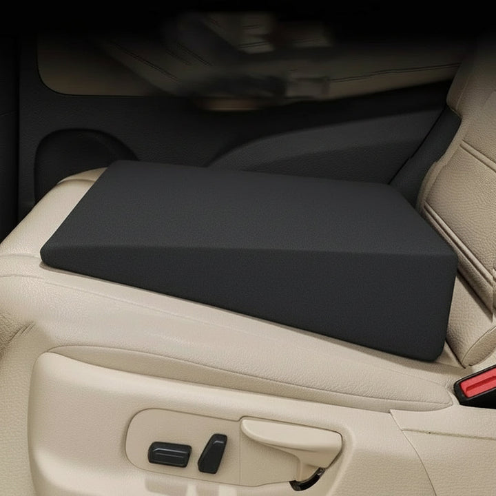 Height-boosting car seat cushion, offering posture support and improved driving experience.