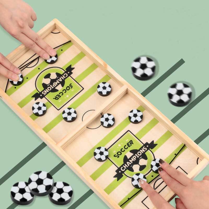 Unisex Catapult Football Board Game, fast-paced entertainment for all ages, wooden toy