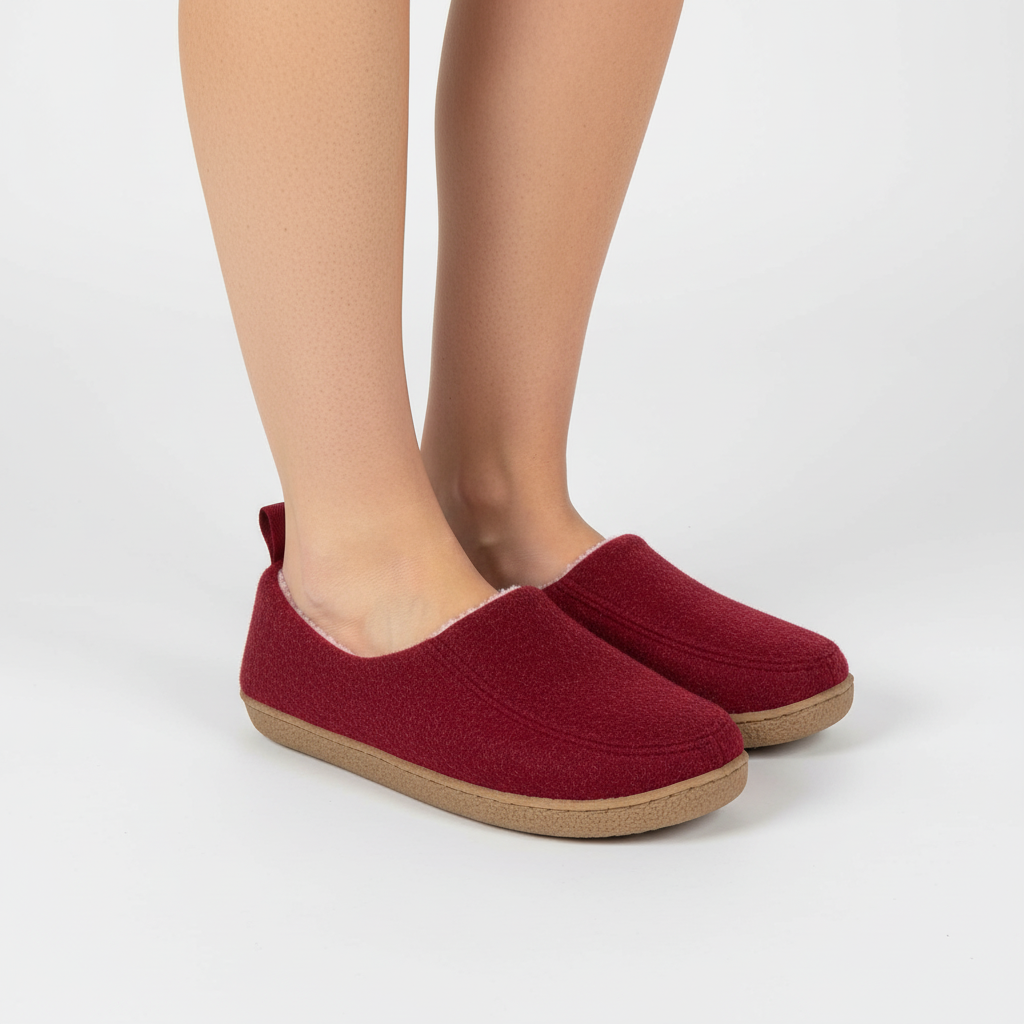 Step into cozy comfort with Unisex Cloudwalk slippers. Non-slip sole for safe indoor wear.