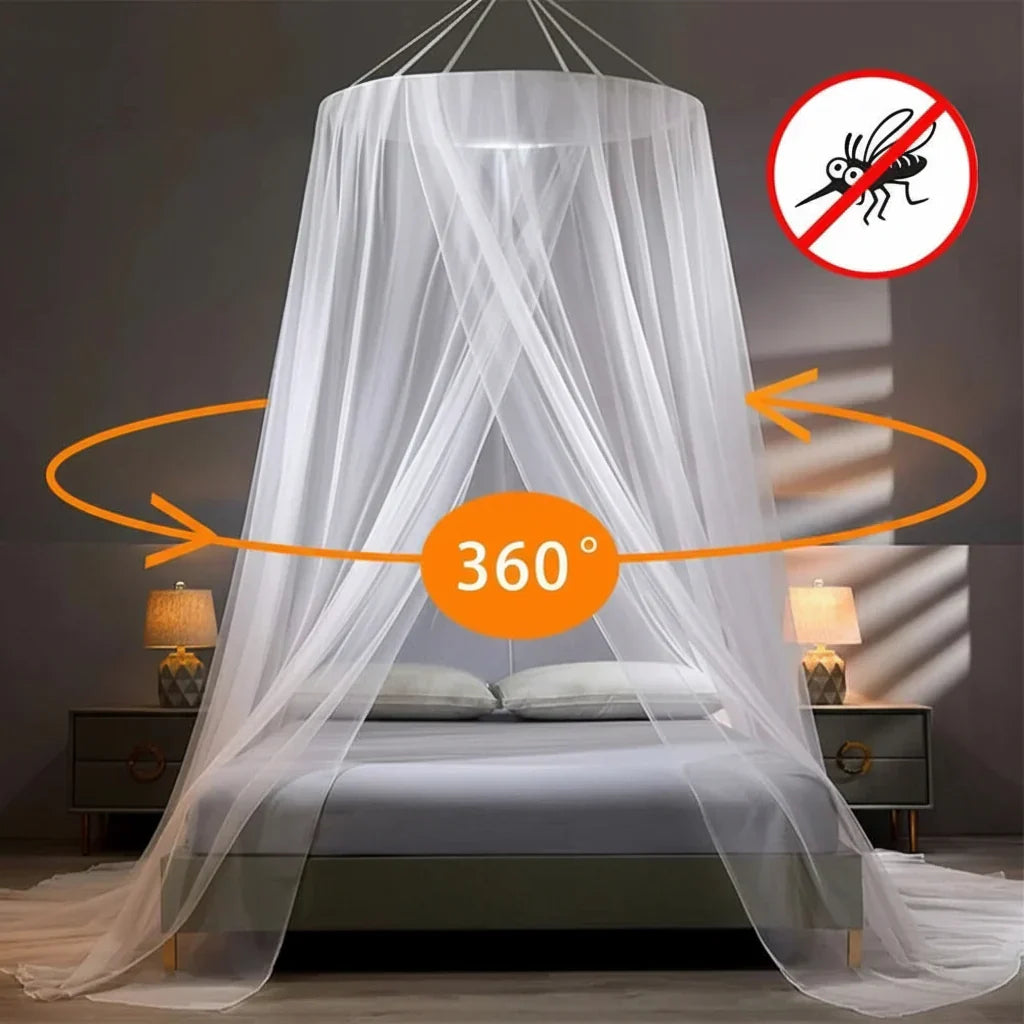 Unisex collapsible mosquito net. Versatile bug protection for adults & kids, great for travel.