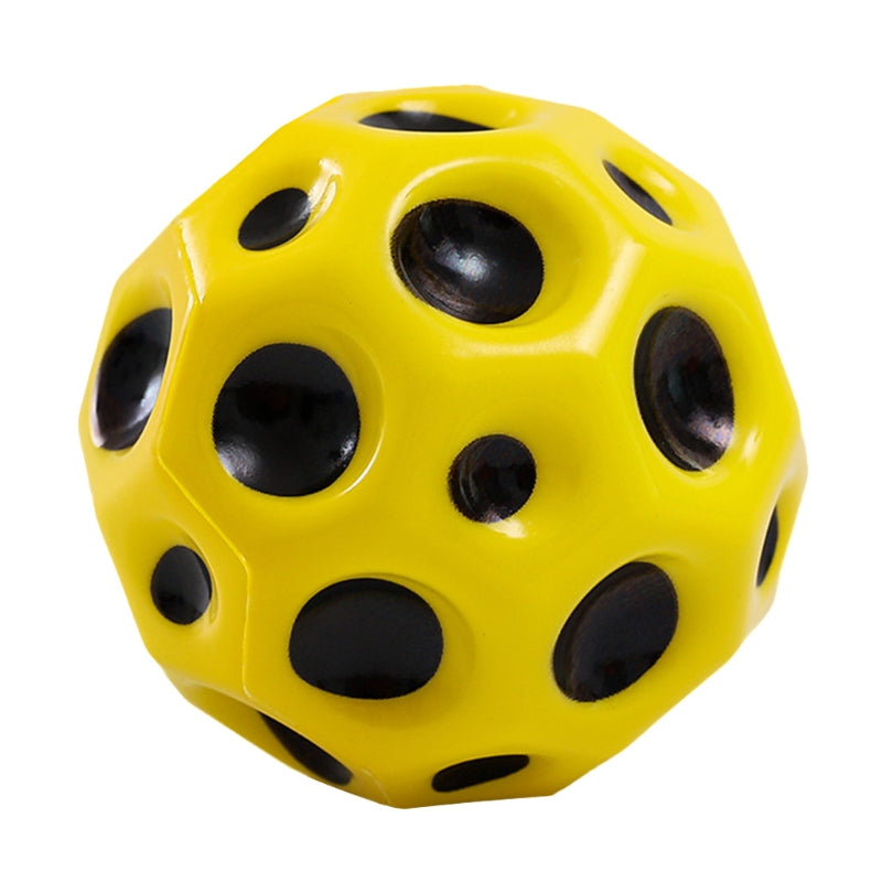 Brightly colored squeeze ball toy for sensory input and stress reduction