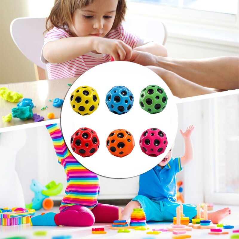 Handheld colorful squeeze ball, an effective stress relief fidget toy
