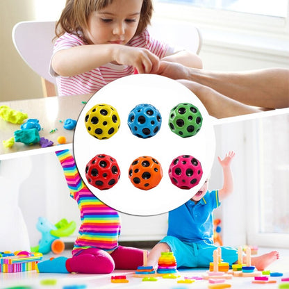 Handheld colorful squeeze ball, an effective stress relief fidget toy