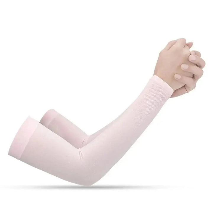 Unisex activewear cooling arm sleeves for sports, cycling & outdoor activities. Essential sun protection.