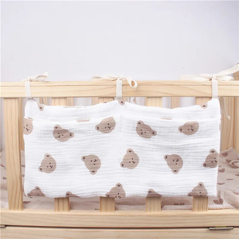 Hanging nursery organizer, perfect for baby bags and feeding supplies