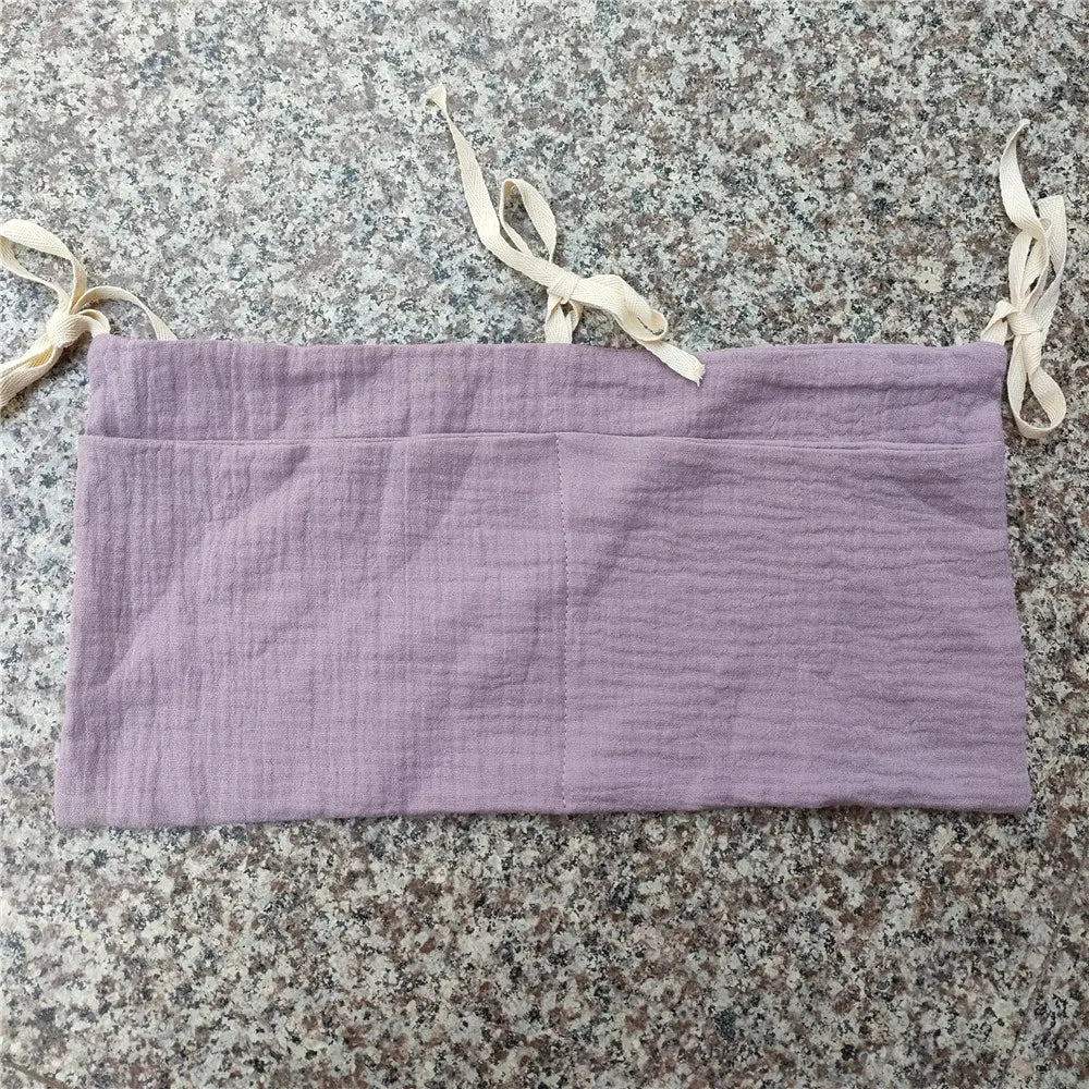 Baby bag alternative: hanging crib organizer for nursery storage