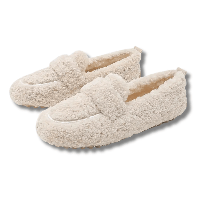 Warm winter slippers, offering ultimate comfort and cozy home relaxation.