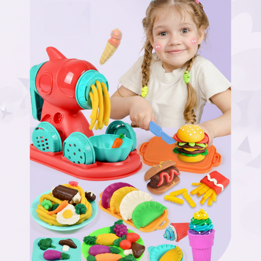 Unisex creative clay play set for kids & adults, modeling crafts & stress relief sensory toy