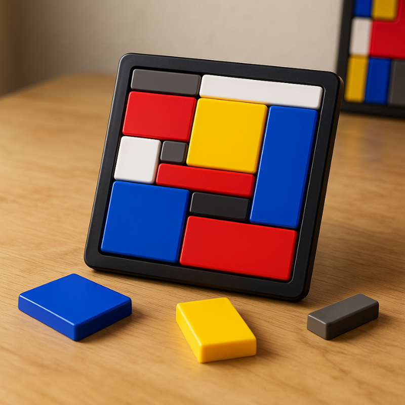 Unisex creative logic puzzle game for kids, brainteaser for family fun & stress relief.