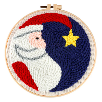 Punch needle kit for beginners, making home decor embroidery accessible and fun for everyone