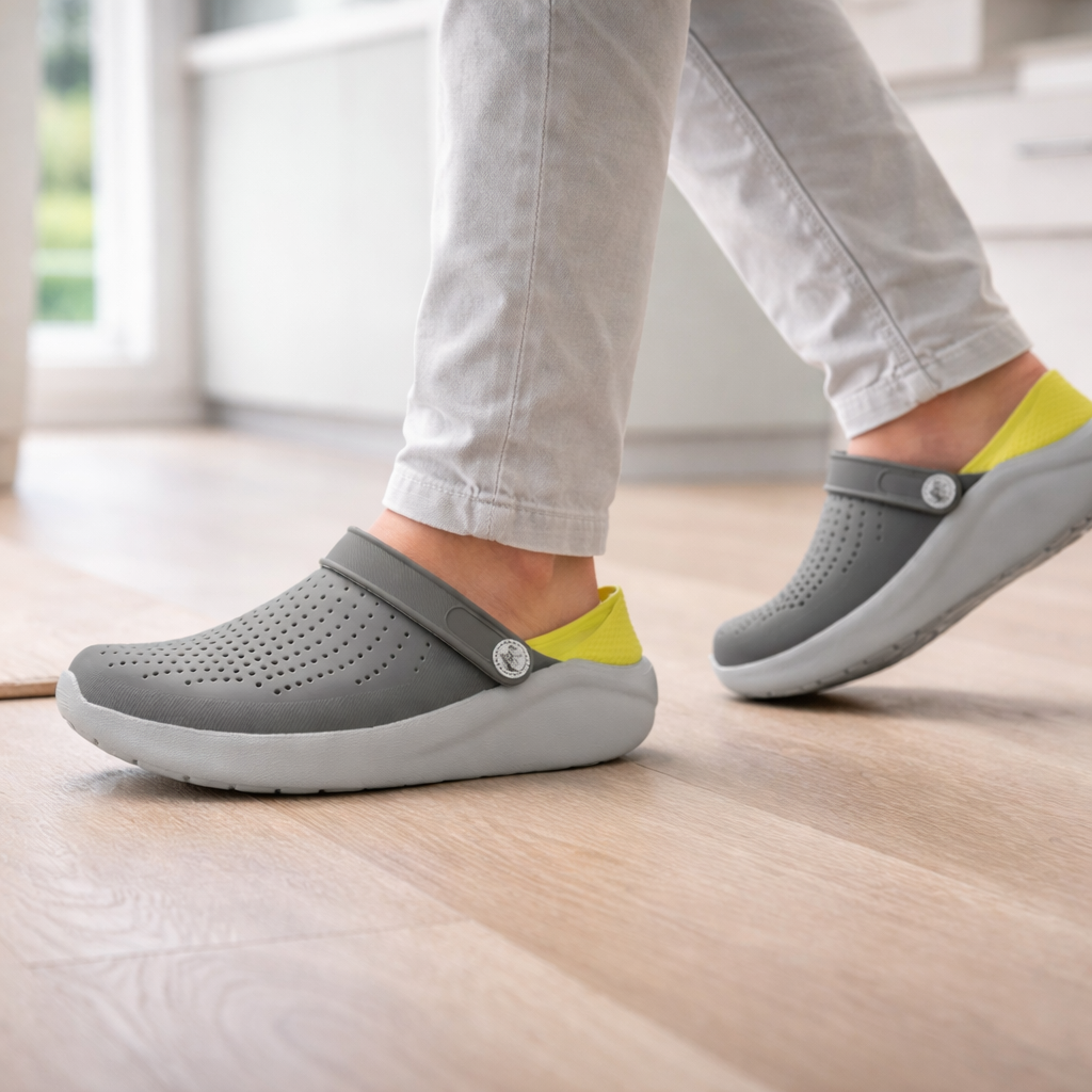 Unisex cushioned comfort sandals with padded arch support for daily wear and foot health.