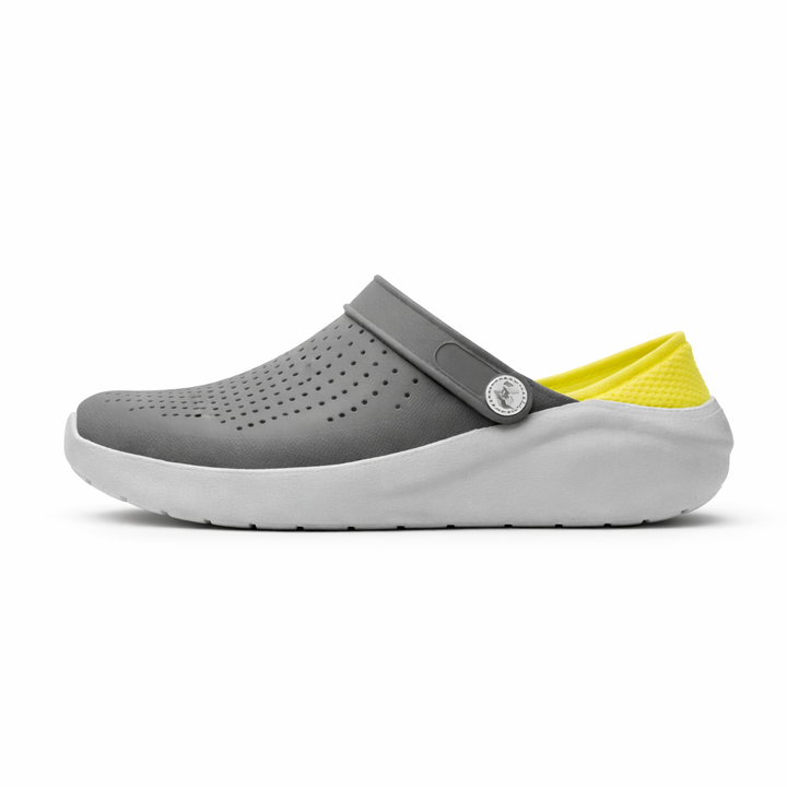 Unisex padded footbed comfort sandals with arch support, lightweight walking shoes for daily use.