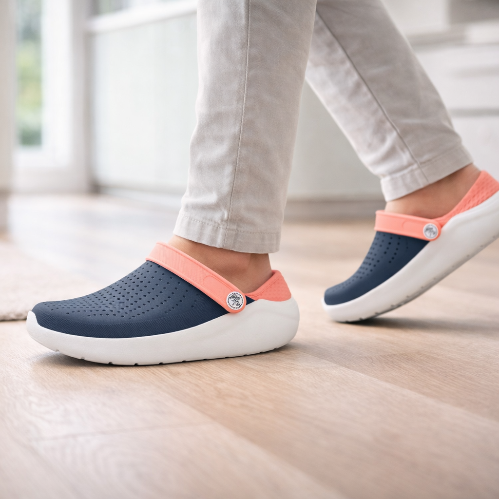 Unisex comfort sandals promoting foot health with padded arch support & ergonomic cushioned design.