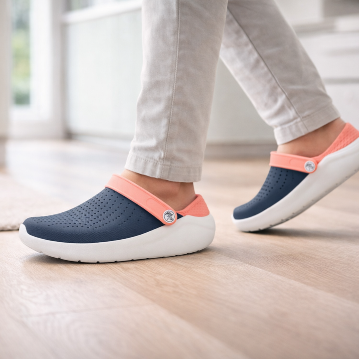 Unisex comfort sandals promoting foot health with padded arch support & ergonomic cushioned design.