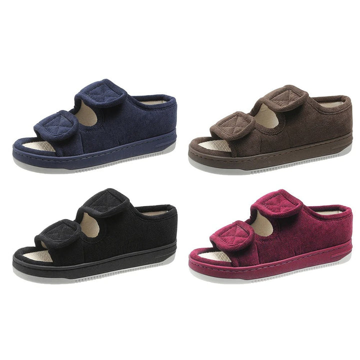 Unisex diabetic sandals for swollen feet, offering pain relief & comfort.