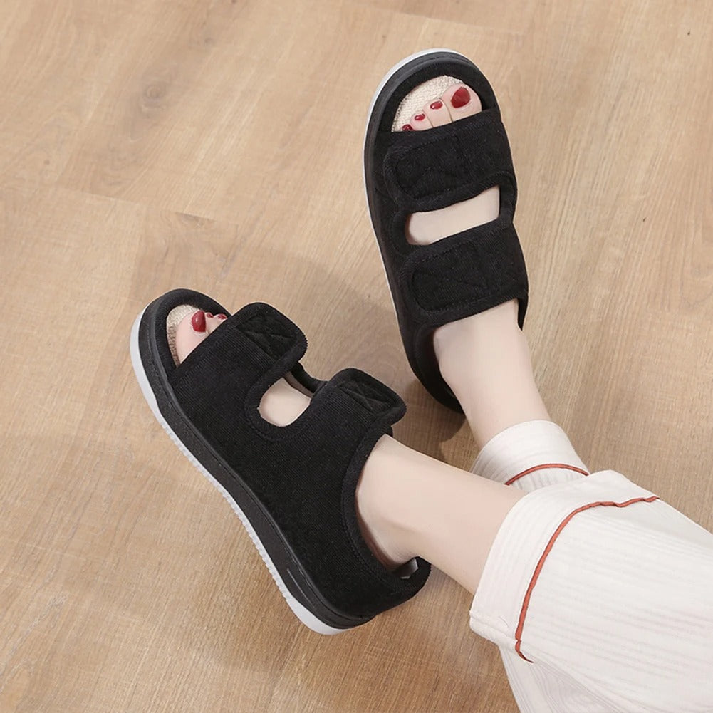Comfort footwear: men's & women's diabetic sandals for severe foot swelling.