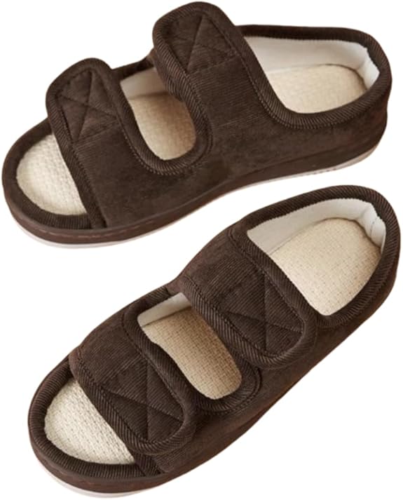 Health sandals designed for foot pain relief, edema, and diabetes, promoting comfort.