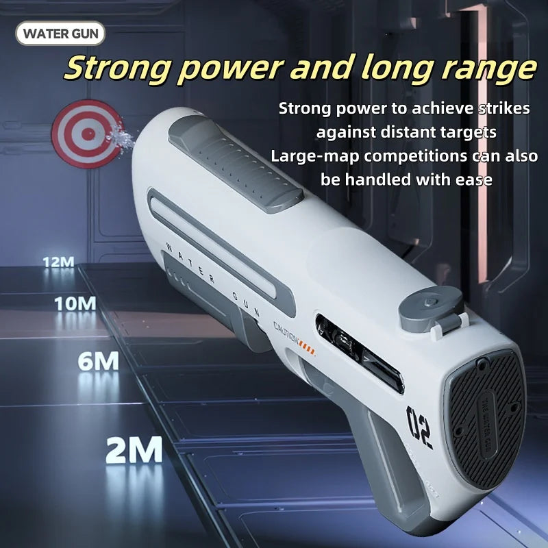 Electric outdoor water blaster, a powerful water gun for exciting backyard adventures