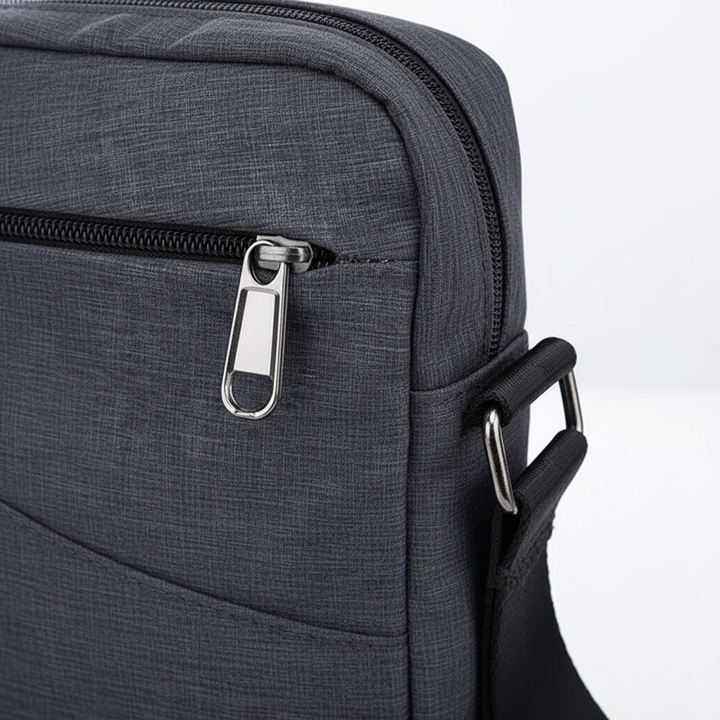 Lightweight anti-theft crossbody bag, designed for secure daily carry & urban travel.
