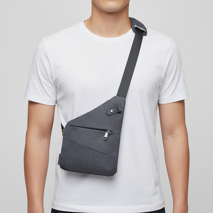 Unisex lightweight travel bag, an ergonomic anti-theft solution for daily convenience.