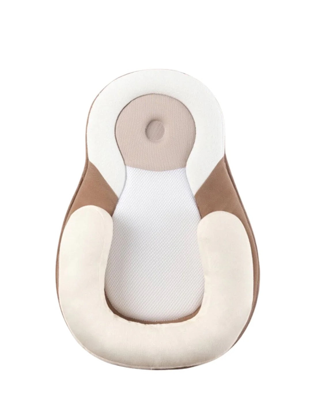 Comfortable baby sleep nest, simulating womb environment, aiding in better sleep for infants